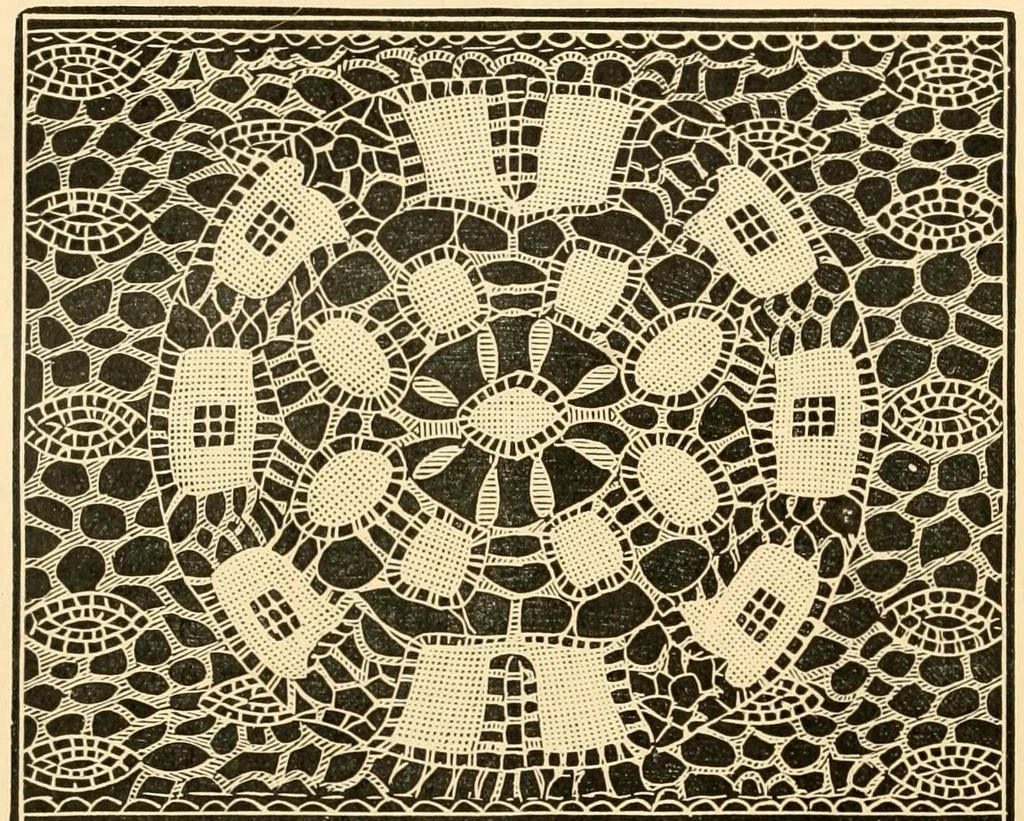 An illustration from History of lace, 1902, leaf 183