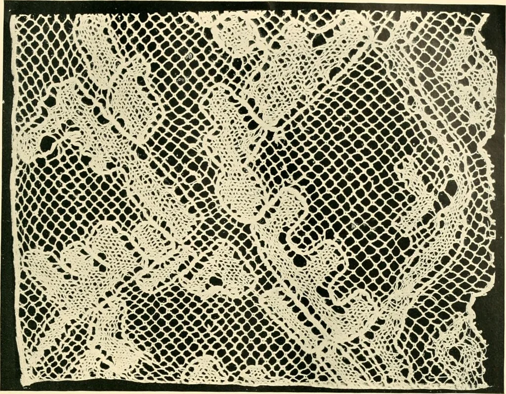 An illustration from History of lace, 1902, leaf 186