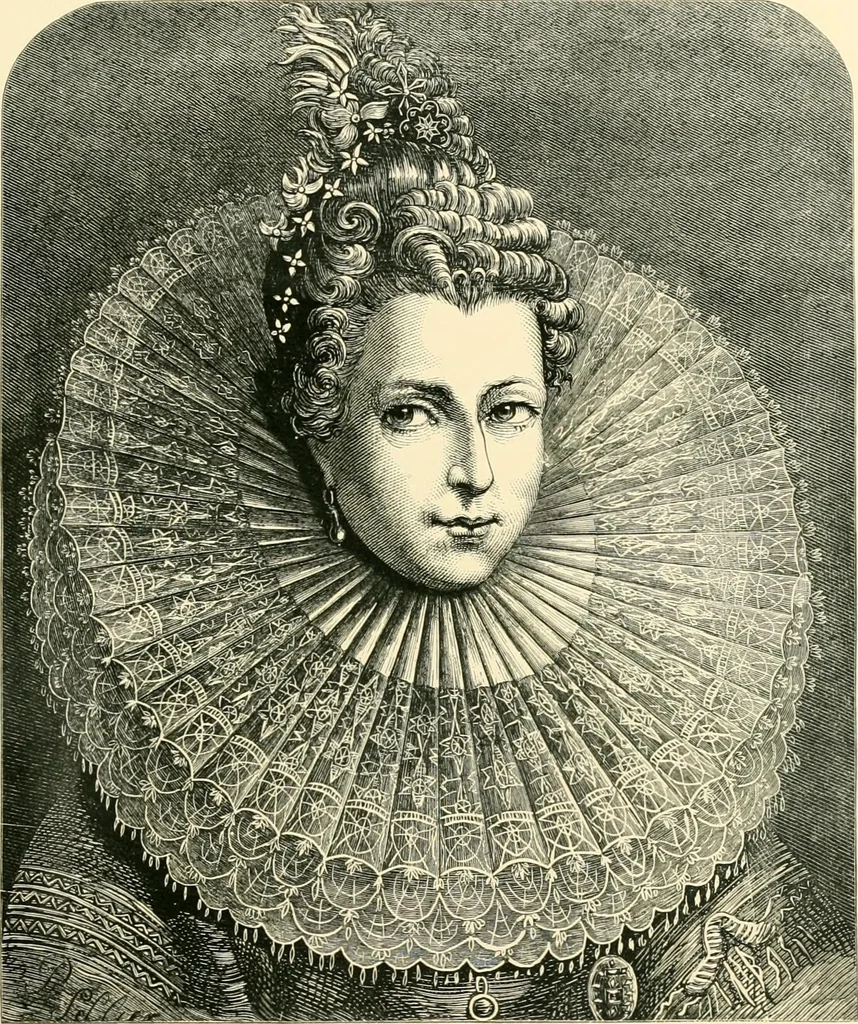 An illustration from History of lace, 1902, leaf 194