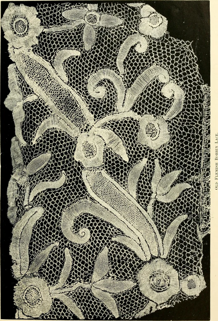 An illustration from History of lace, 1902, leaf 198
