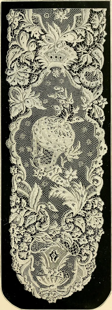 An illustration from History of lace, 1902, leaf 210