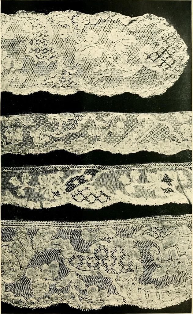 An illustration from History of lace, 1902, leaf 224