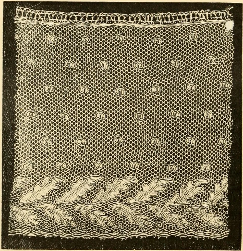 An illustration from History of lace, 1902, leaf 227