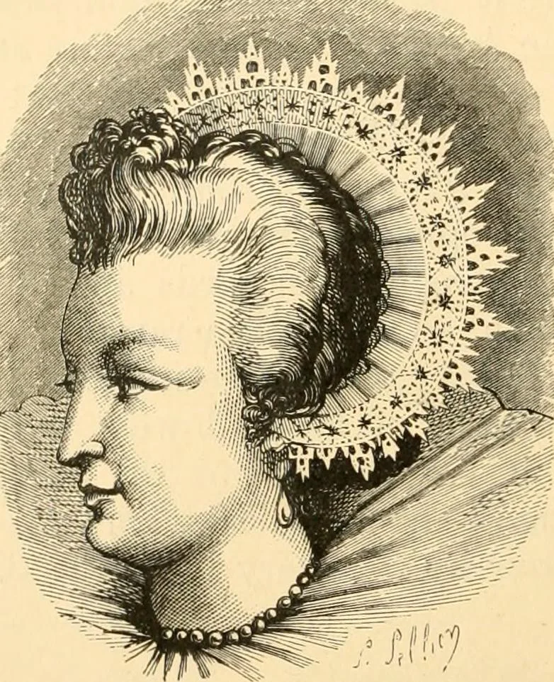 An illustration from History of lace, 1902, leaf 231