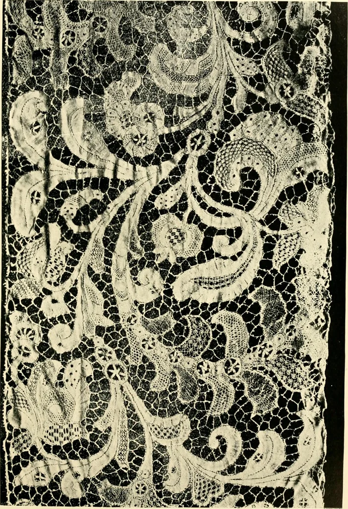 An illustration from History of lace, 1902, leaf 240