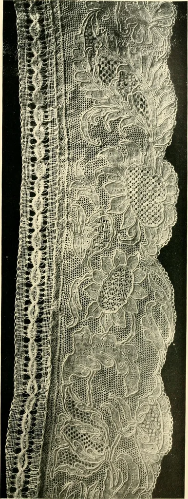 An illustration from History of lace, 1902, leaf 244