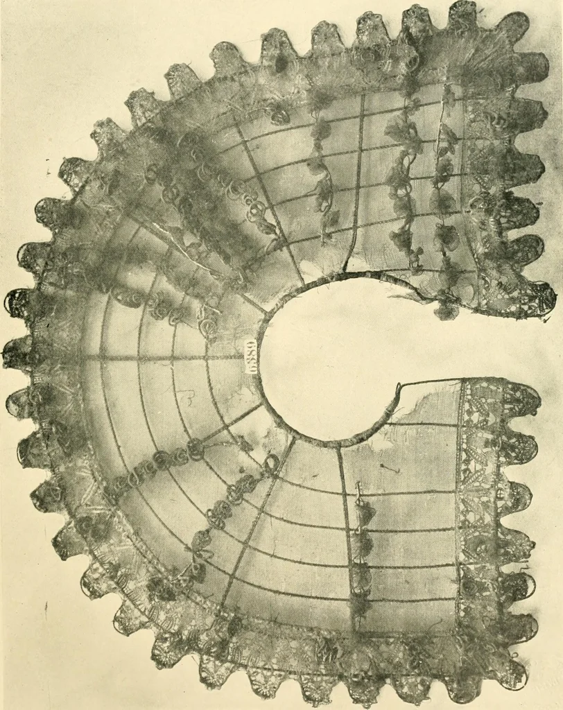 An illustration from History of lace, 1902, leaf 252