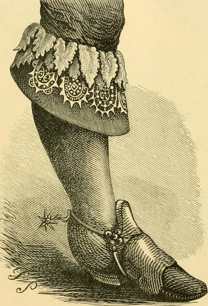 An illustration from History of lace, 1902, leaf 258