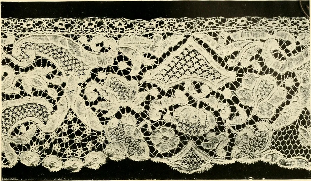 An illustration from History of lace, 1902, leaf 264