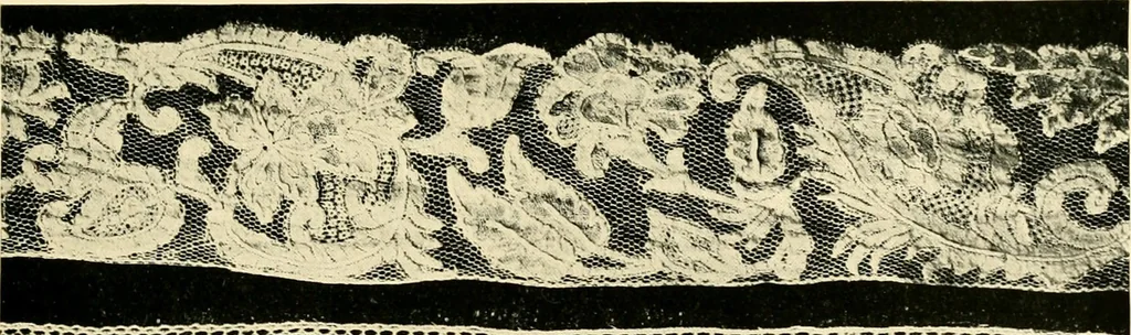 An illustration from History of lace, 1902, leaf 264