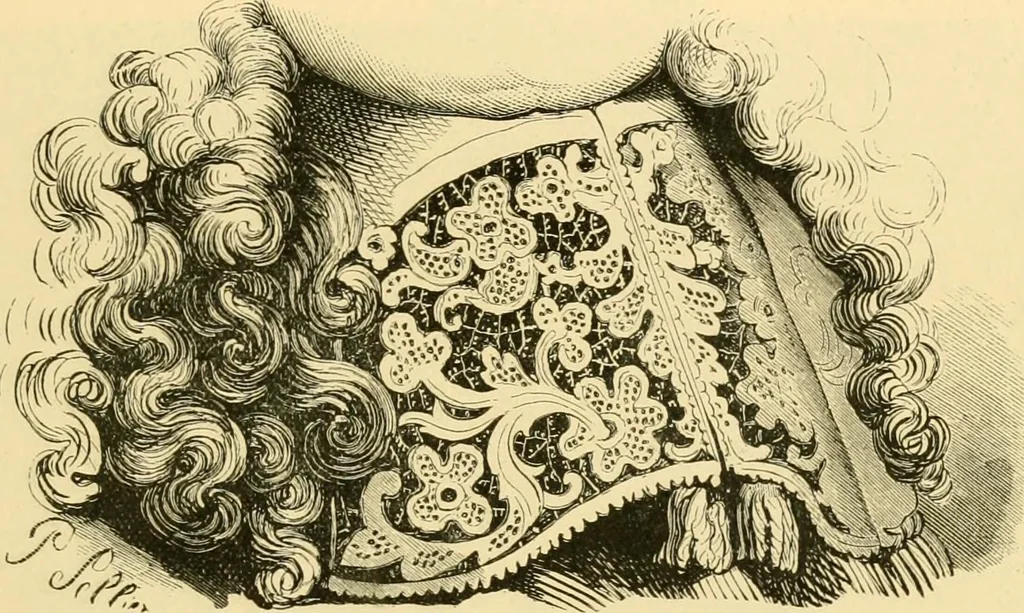 An illustration from History of lace, 1902, leaf 284