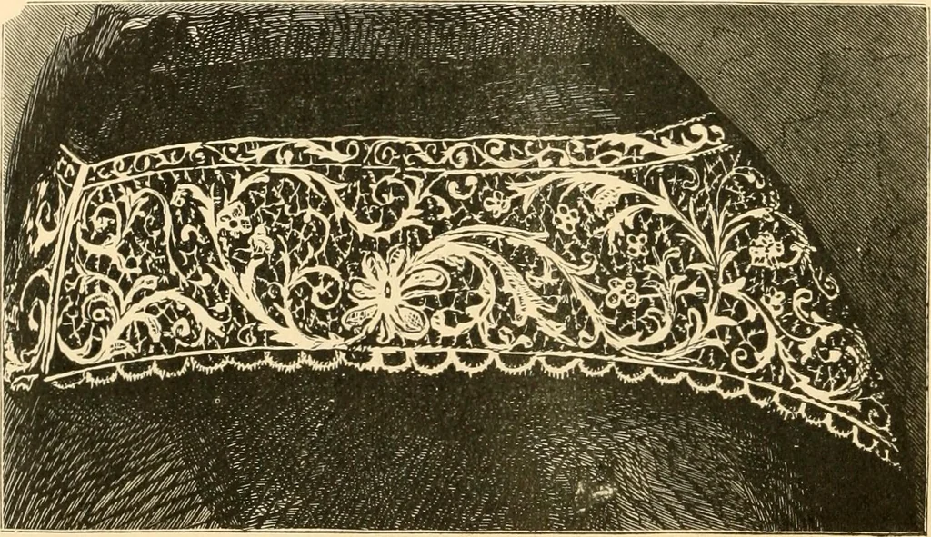 An illustration from History of lace, 1902, leaf 285