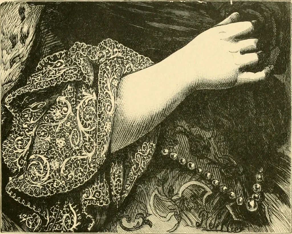 An illustration from History of lace, 1902, leaf 292
