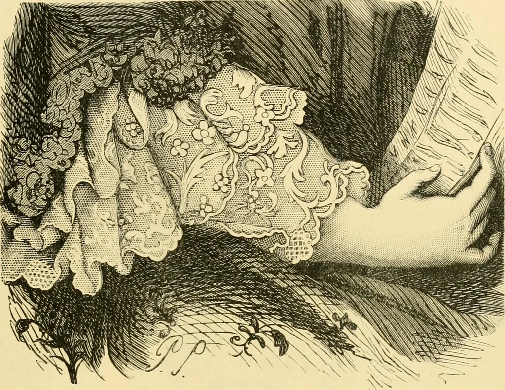 An illustration from History of lace, 1902, leaf 300
