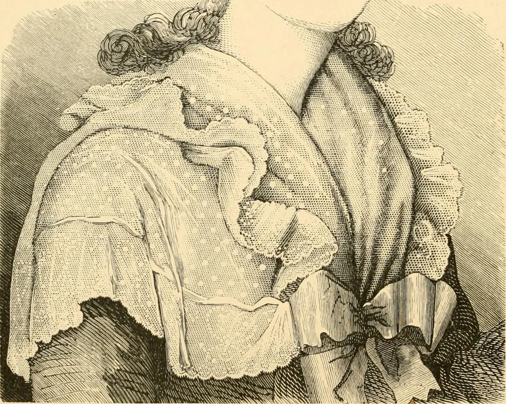 An illustration from History of lace, 1902, leaf 309