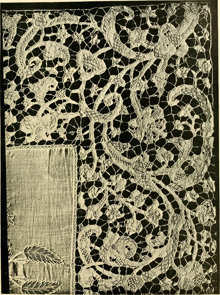 An illustration from History of lace, 1902, leaf 316