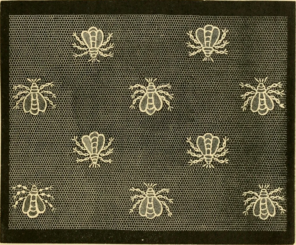An illustration from History of lace, 1902, leaf 330