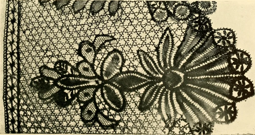 An illustration from History of lace, 1902, leaf 368