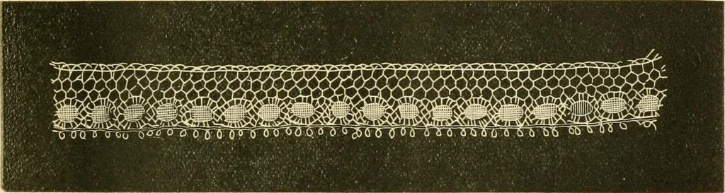 An illustration from History of lace, 1902, leaf 370