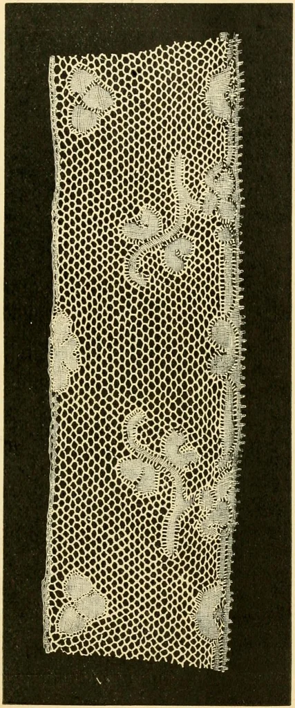 An illustration from History of lace, 1902, leaf 372