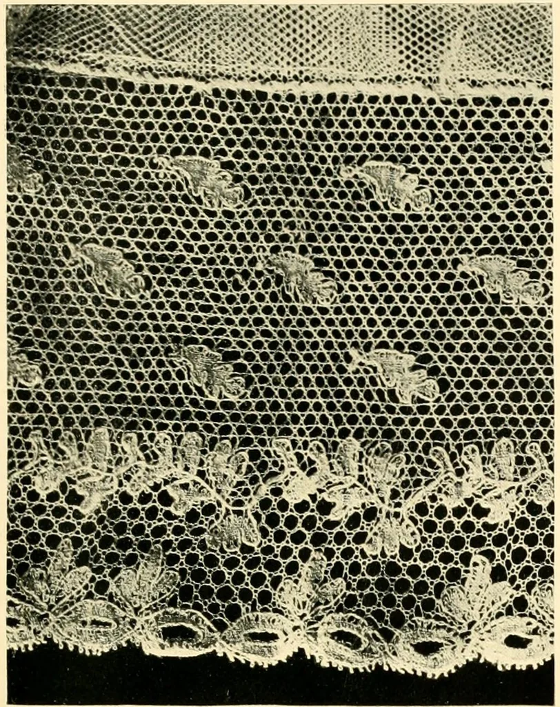An illustration from History of lace, 1902, leaf 408