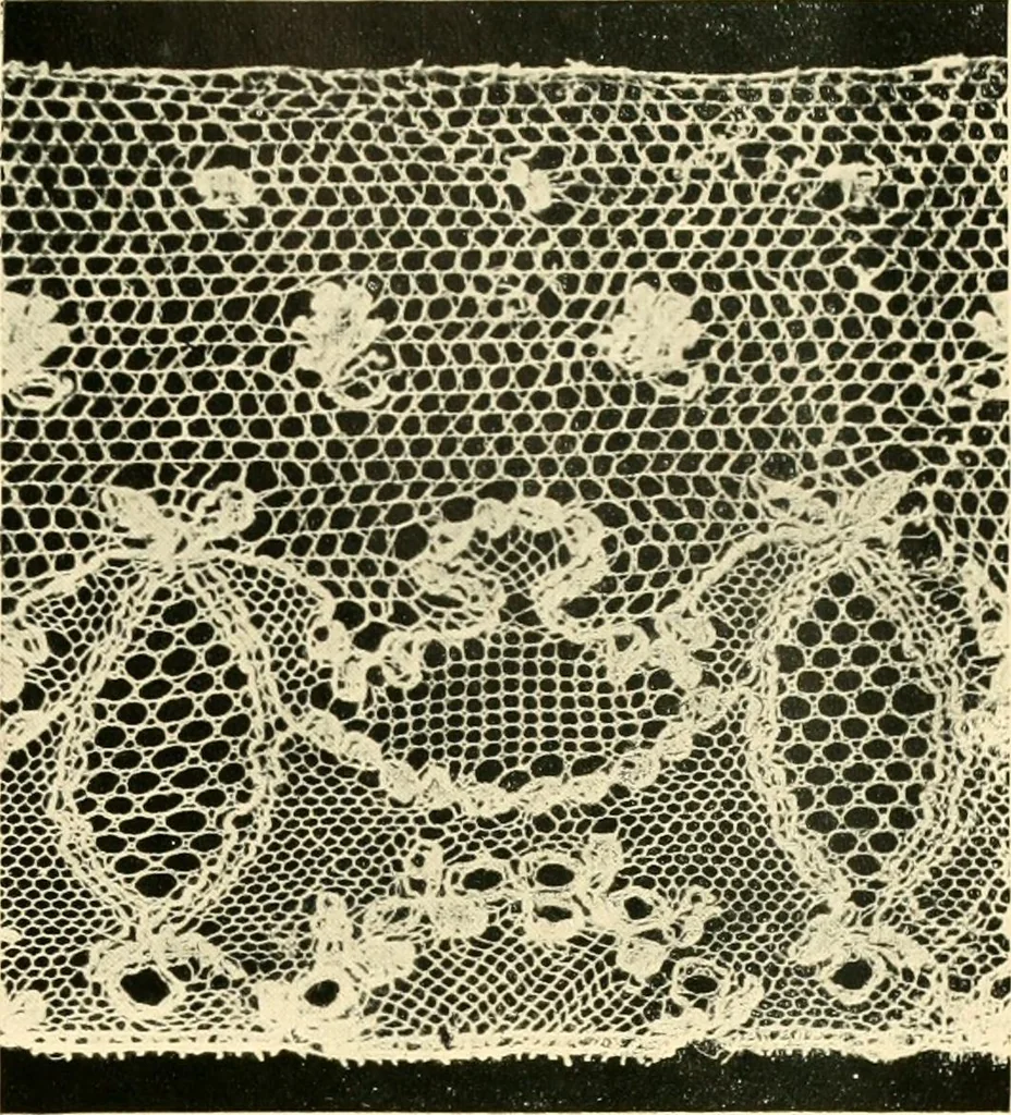 An illustration from History of lace, 1902, leaf 408
