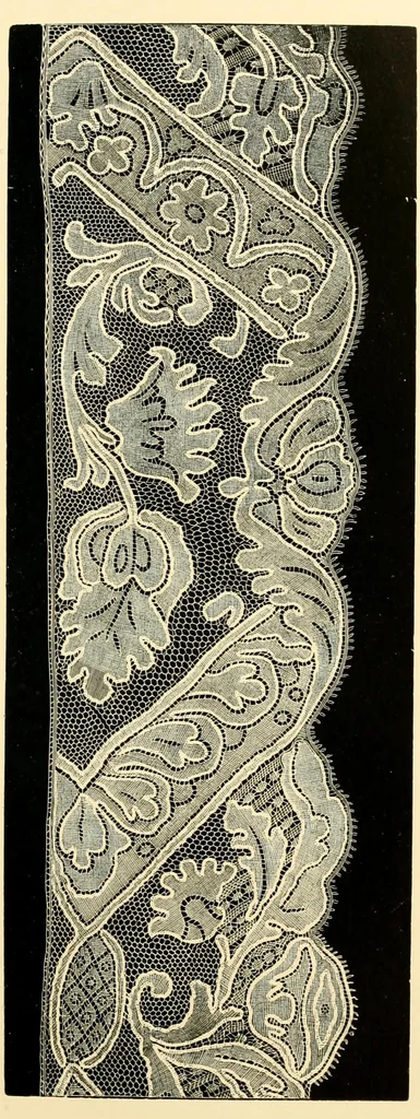 An illustration from History of lace, 1902, leaf 420
