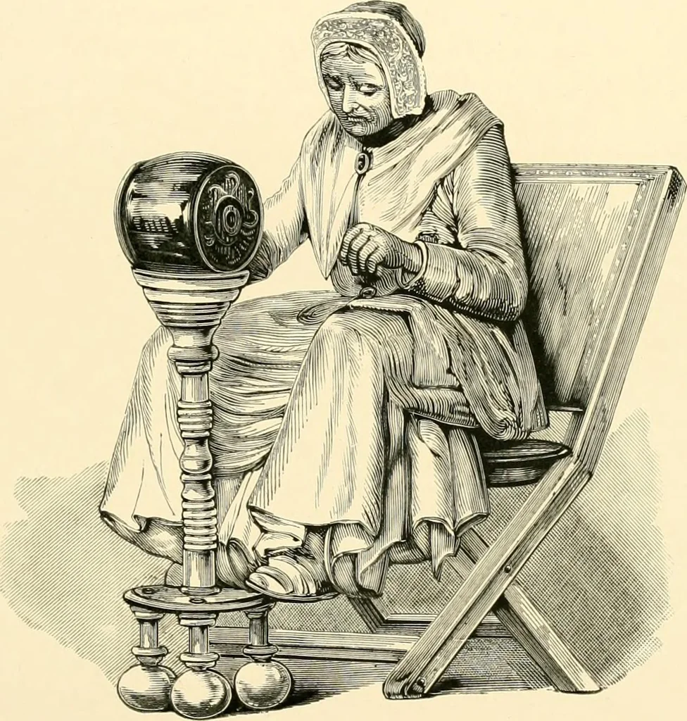 An illustration from History of lace, 1902, leaf 432