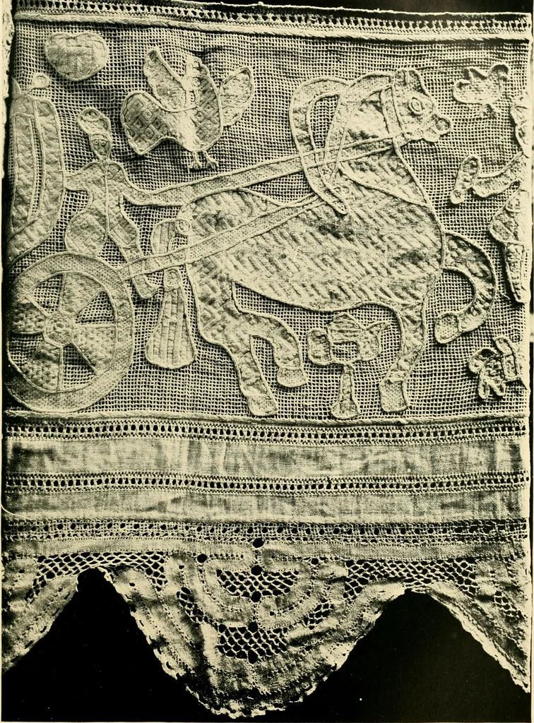An illustration from History of lace, 1902, leaf 460