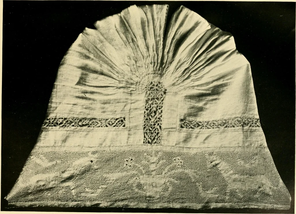 An illustration from History of lace, 1902, leaf 474