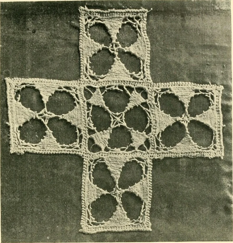 An illustration from History of lace, 1902, leaf 480