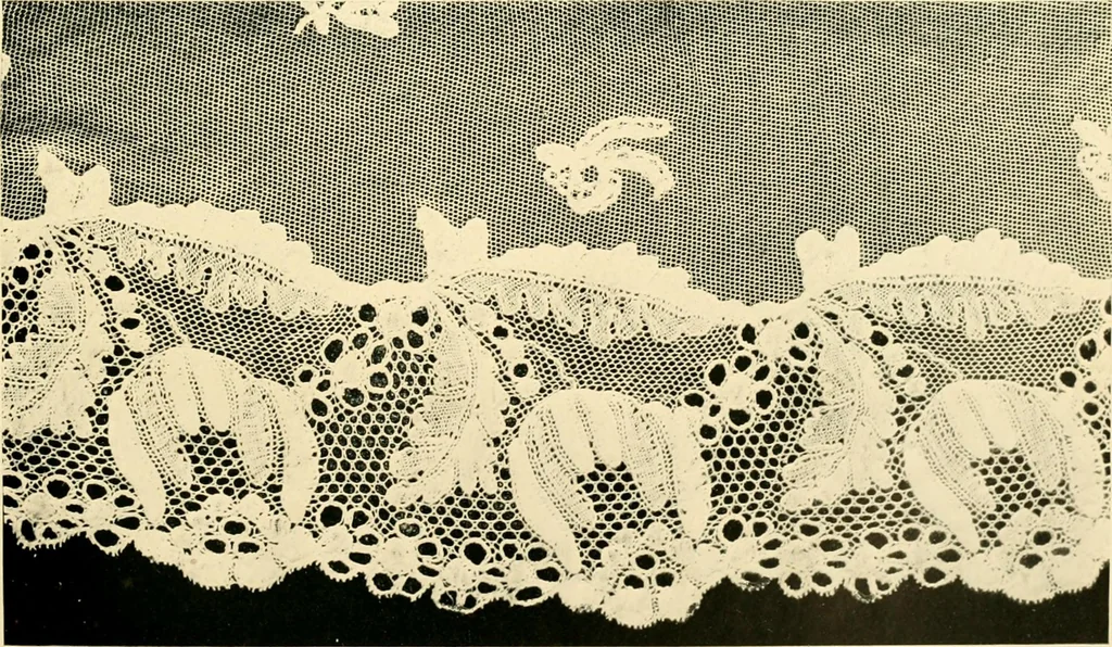 An illustration from History of lace, 1902, leaf 480