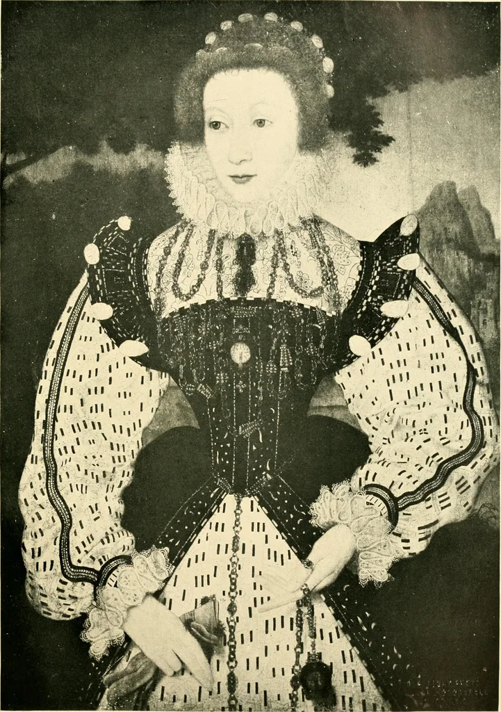 An illustration from History of lace, 1902, leaf 488