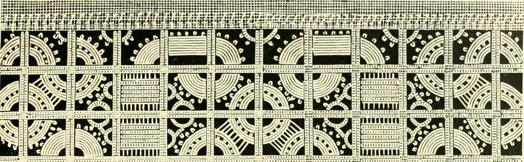 An illustration from History of lace, 1902, leaf 50