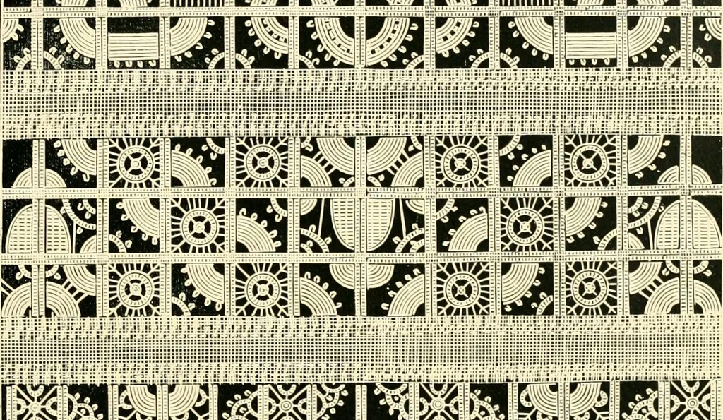 An illustration from History of lace, 1902, leaf 50