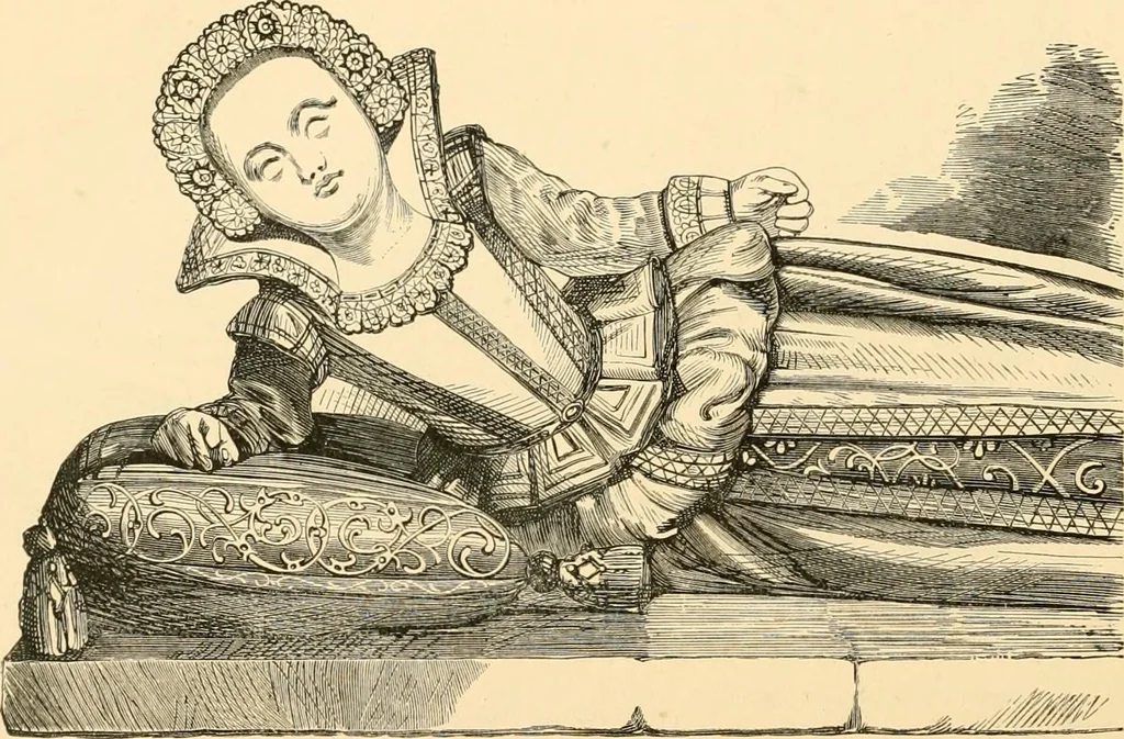 An illustration from History of lace, 1902, leaf 517