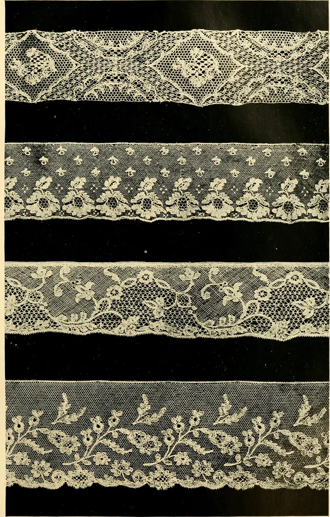 An illustration from History of lace, 1902, leaf 580