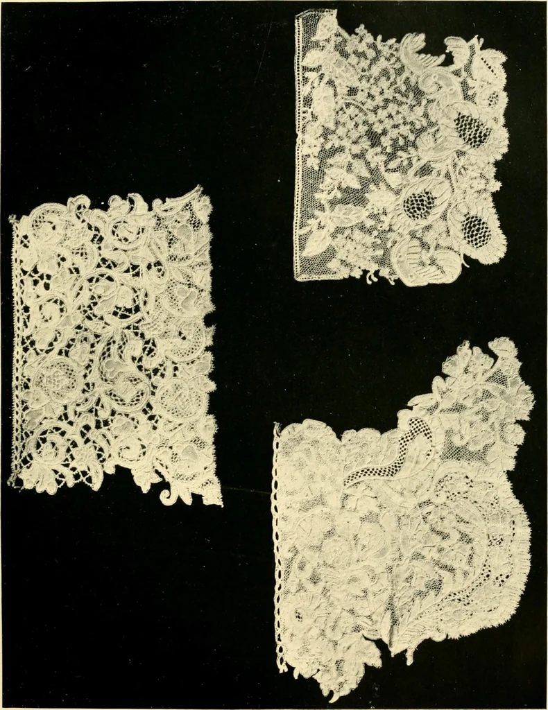 An illustration from History of lace, 1902, leaf 616