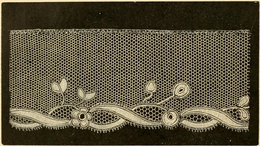An illustration from History of lace, 1902, leaf 623