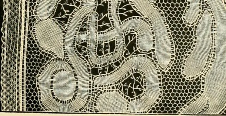 An illustration from History of lace, 1902, leaf 624