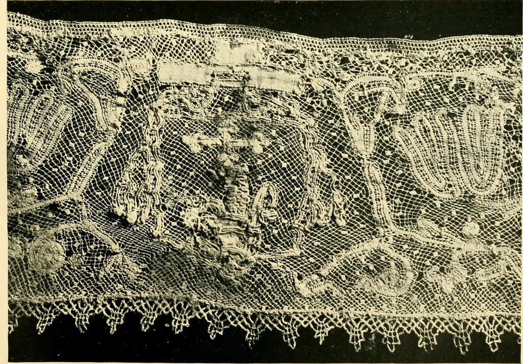 An illustration from History of lace, 1902, leaf 64