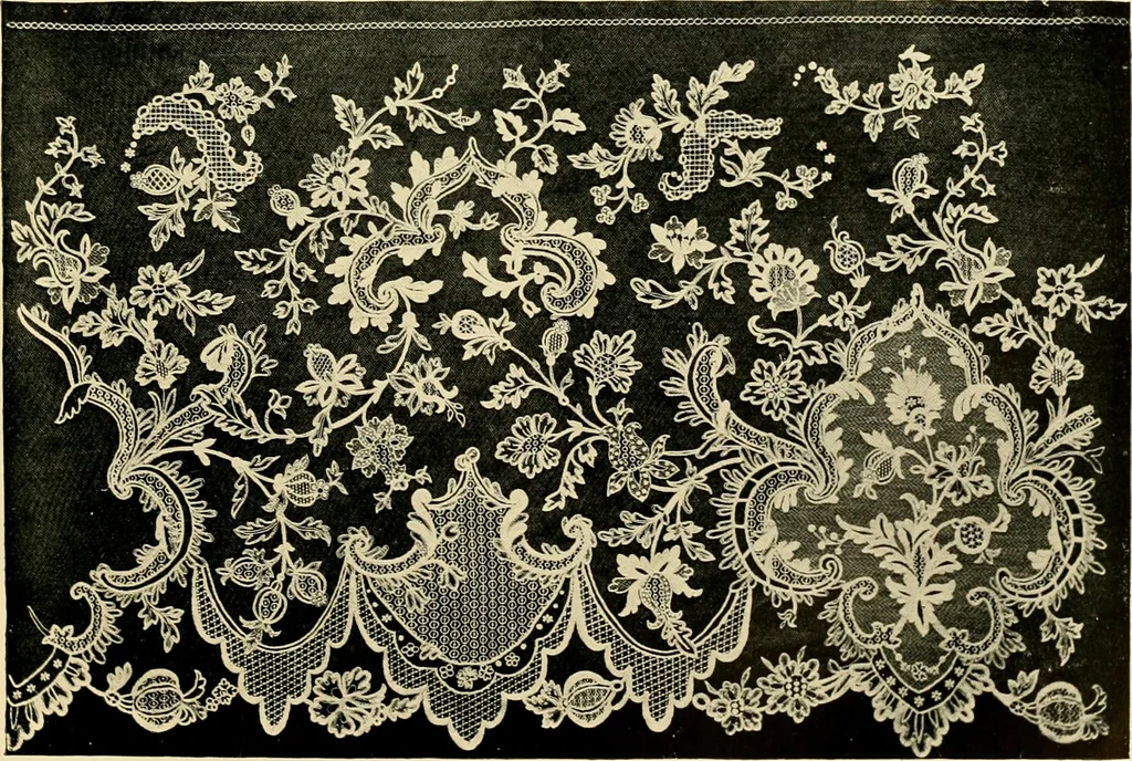 An illustration from History of lace, 1902, leaf 670