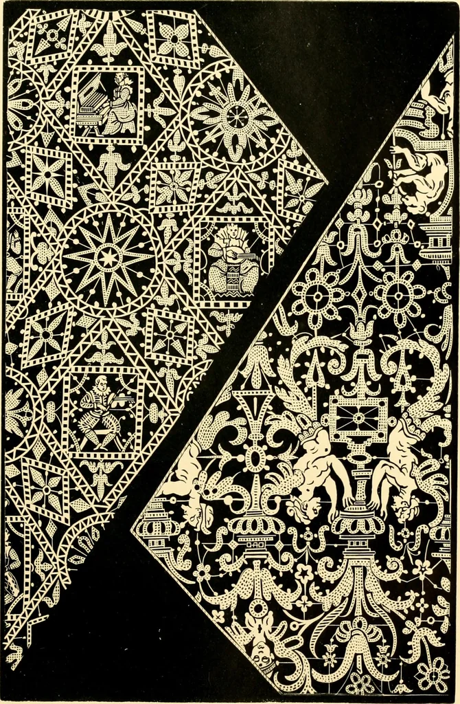 An illustration from History of lace, 1902, leaf 732