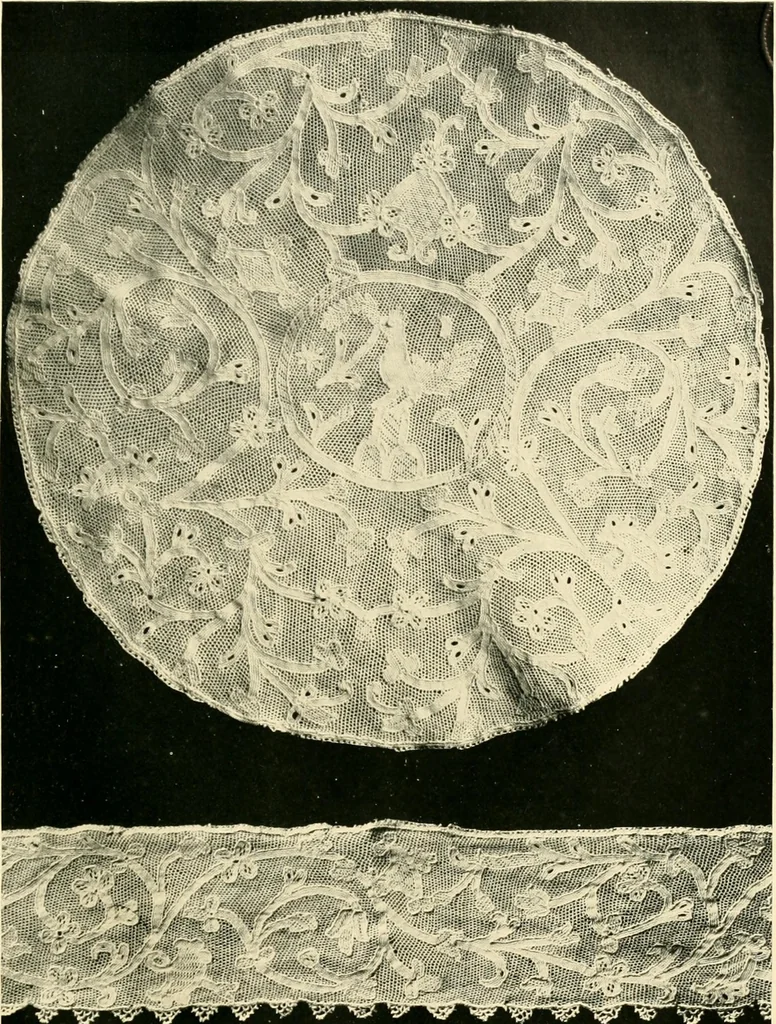 An illustration from History of lace, 1902, leaf 88