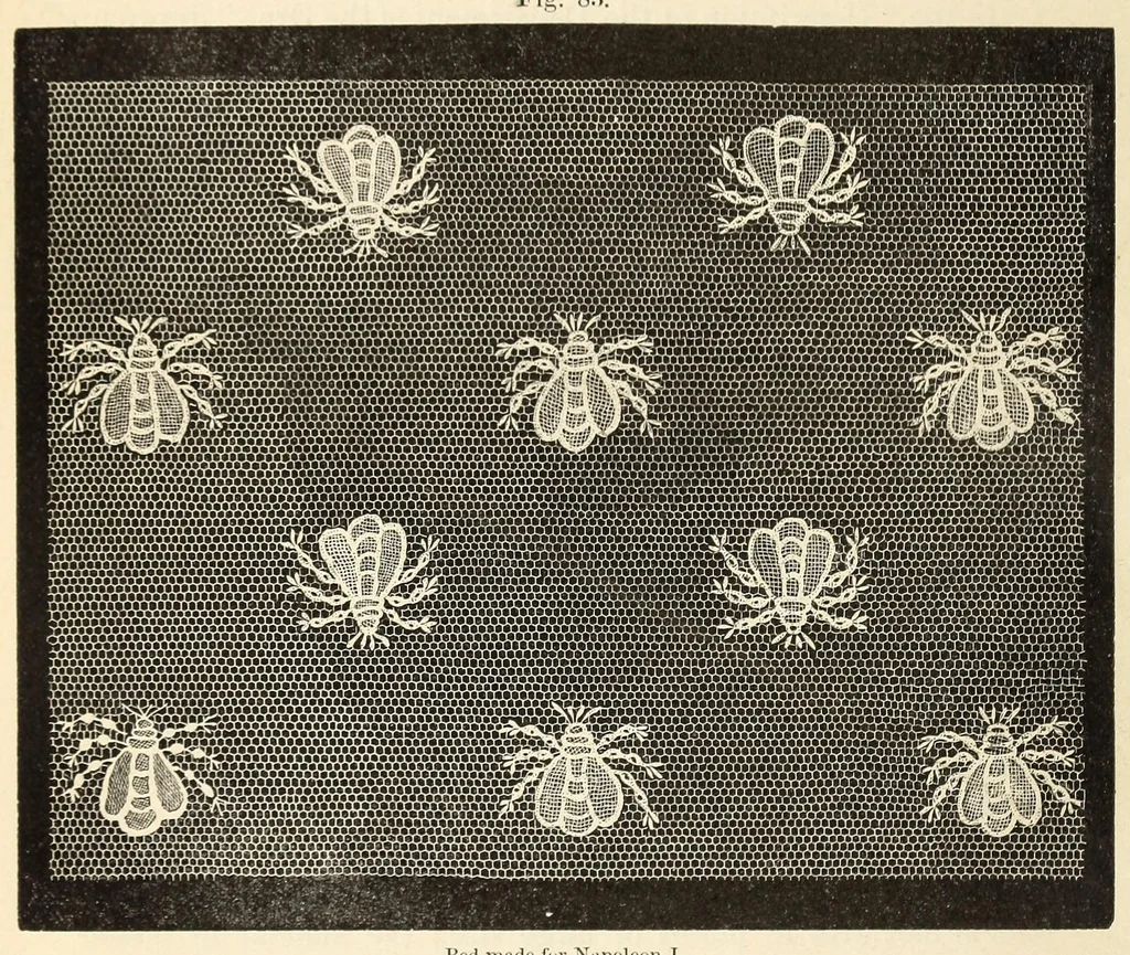 An illustration from A history of lace, 1875, leaf 236