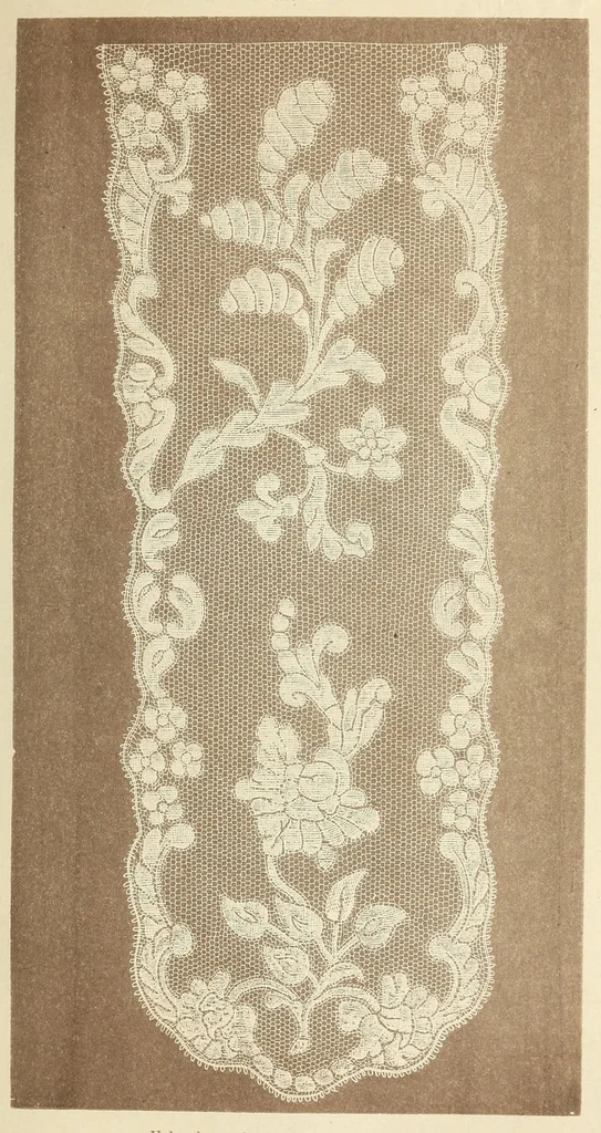 An illustration from A history of lace, 1875, leaf 289