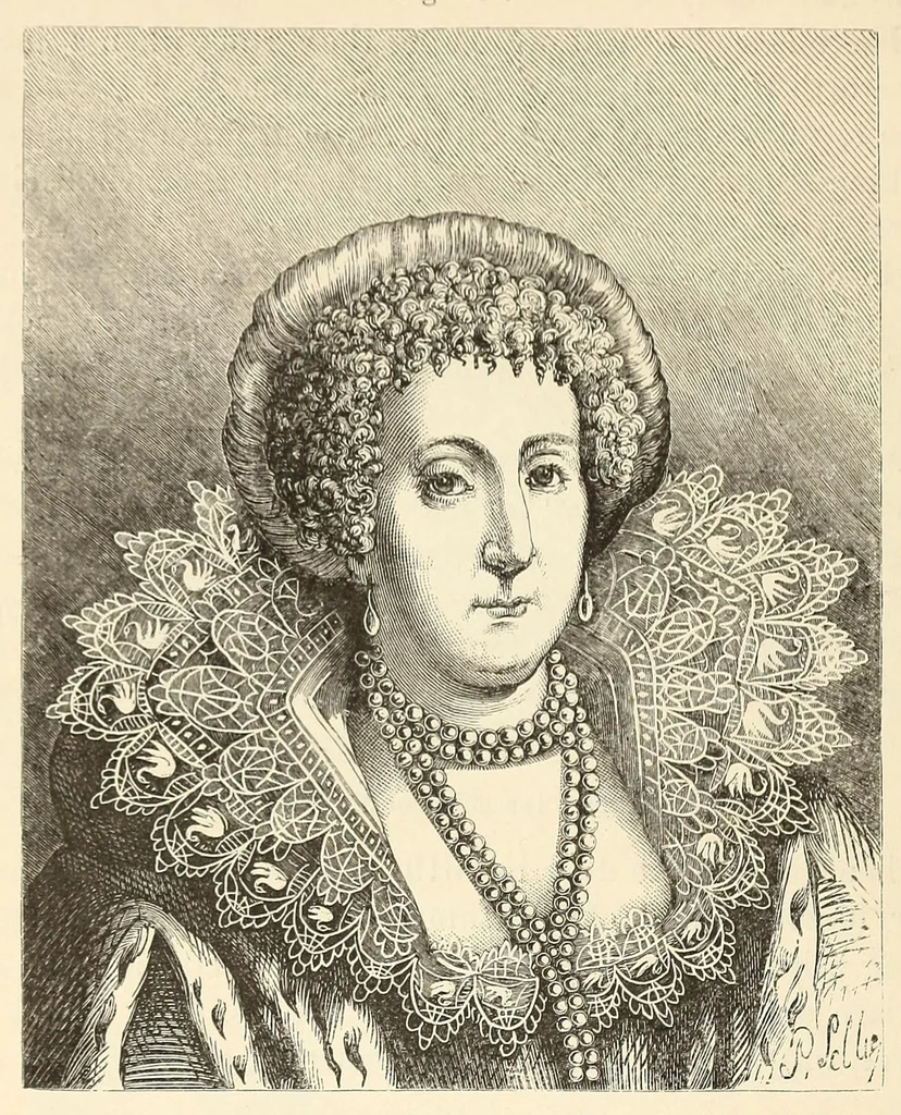 An illustration from A history of lace, 1875, leaf 384