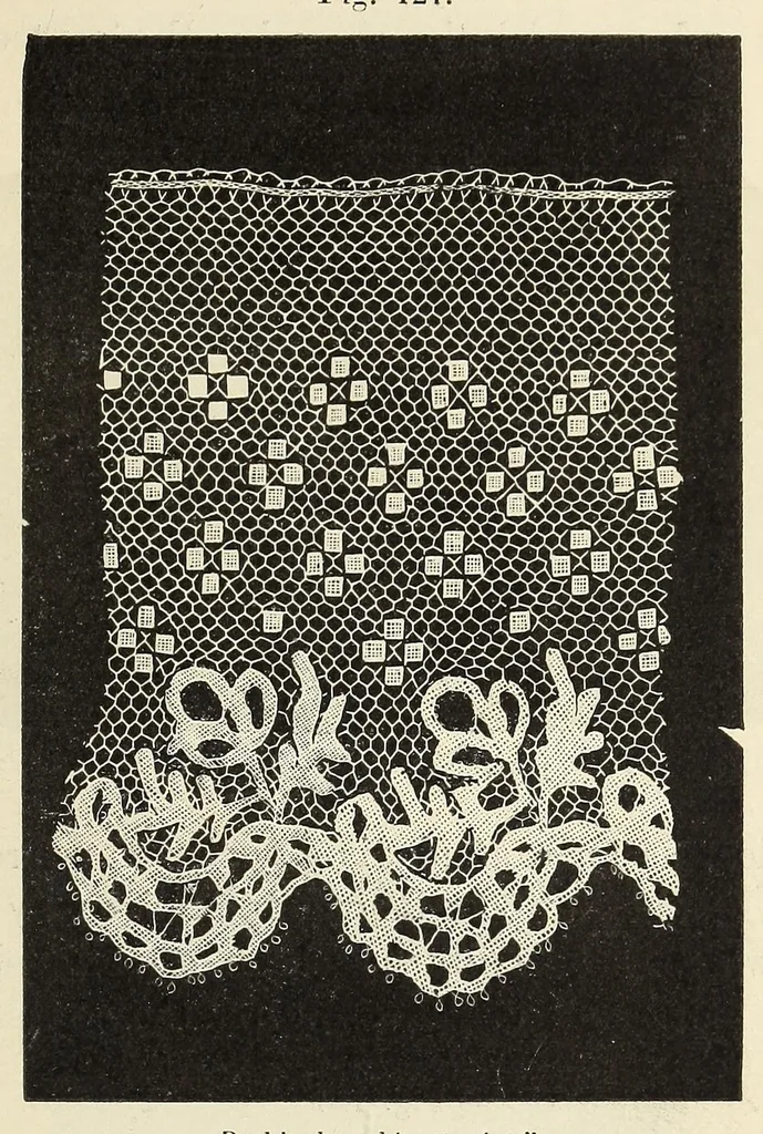 An illustration from A history of lace, 1875, leaf 447
