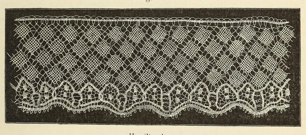 An illustration from A history of lace, 1875, leaf 495