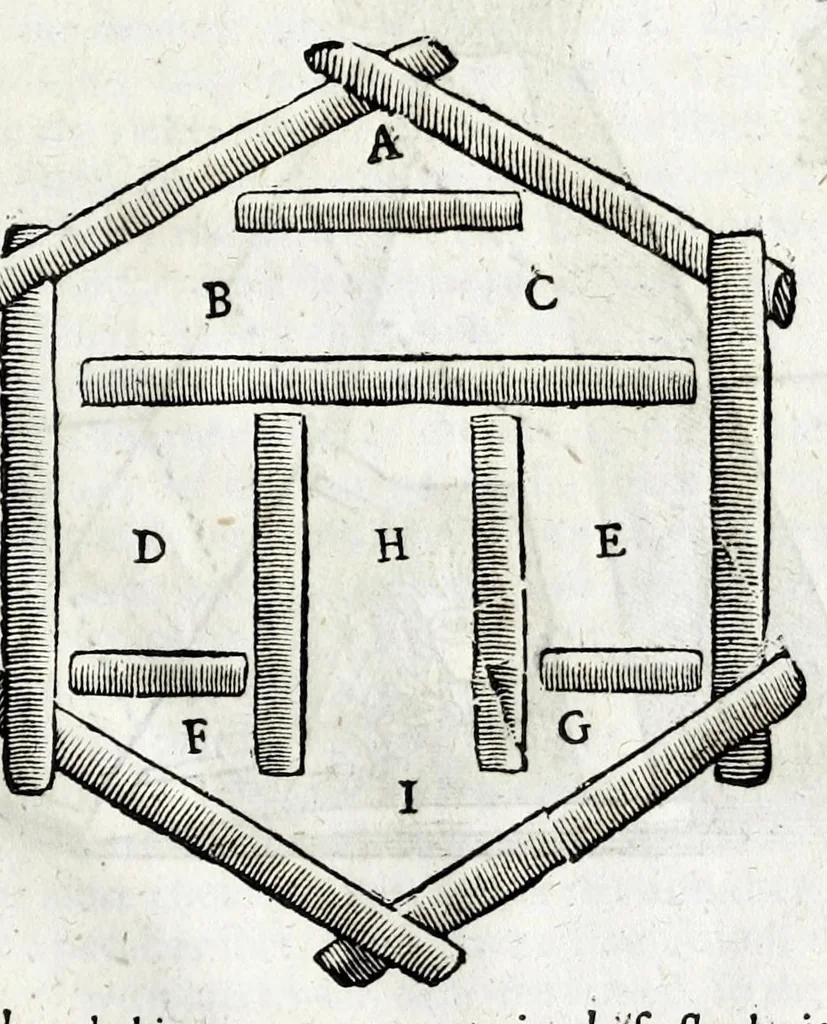 An illustration from The history of Lapland, wherein are shewed the original, manners, habits, marriages, conjurations, &c. of that people, 1674, leaf 105